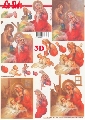 777078 Kerststal, rood