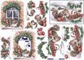 821597 Eekhoorn kerst