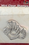 Mini Clearstempel duif
