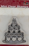 Mini Clearstempel taart