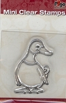 Mini Clearstempel eend