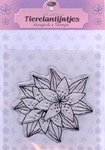 N005 Clearstempel bloem