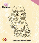 ST10013 Helene met hondje