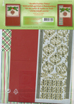 51.6004 Kerstbal kaarten pakket rood