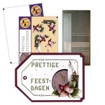 SET003/02 Hobbydots bordeaux - goud