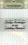 N016 Prettige kerstdagen
