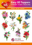 3D Easy design - Meadow Flowers 10st