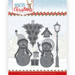 Snijmal Wintry Christmas - Snow Friends