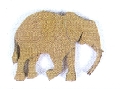 Mdf ornament olifant klein
