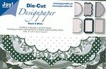 8011/0505 Die-Cut Designpaper Black-whit