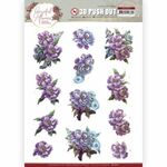 YC - Graceful Flowers - Purple Flowers