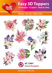 3D Easy design - Flower Bouquets 10s