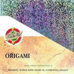 Origami papier Hologram zilver stip