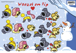 WP10009 Knipvel woezel en Pip