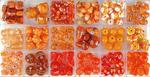 Glaskralen Oranje assortiment