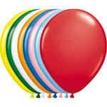 Ballonnen onbedrukt assorti 30cm - 10st