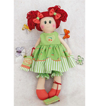 Bamboliamo Doll - Lady Cherry - 100x70cm