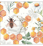 Servetten - Honeycomb 5st