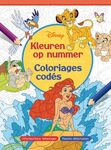 Boek - Kleuren op nummer - Disney