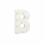 12 Light Letters - B