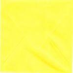 Vierkante envelop geel 14X14cm 10st