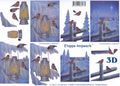 4169509 Vogels in de sneeuw