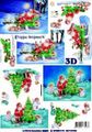 4169567 Kerstman op slee