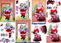 4169592 Kerstman thuis