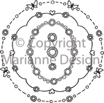 Dds3314 Clearstamp Daisy decorations