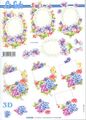 4169830 Bloemen en kaartje