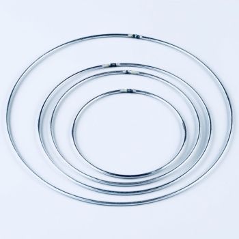 logica Vijfde Glans Metalen ring - 50cm rond - 4mm dik - Metalen ringen - Hobby benodigheden -  Hobby-Koopjes.nl