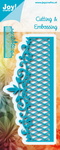 6002/0578 C&E stencil randmal ruitjes