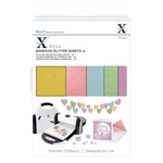 Xcu174407 Adhesive glitter sheets 10st