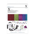 Xcu174408 Adhesive glitter sheets 10st