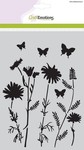 1107 Stencil veldbloemen