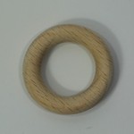 Houten ring - Naturel - 3,5cm