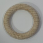 Houten ring - Naturel 5,5cm