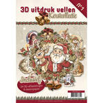 3D Uitdrukboek 01 - Kerst