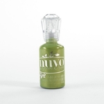 682 Nuvo crystal drops - Bottle green