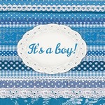 13311610 Servetten 5st It's a boy
