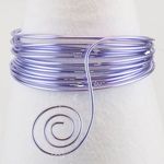 017 Aluminium wire 2mm 5m soft lilac