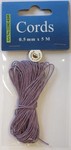 8205 Waxed Cotton Cord Round Violet