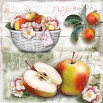 Servetten - Appels in mand - 5st