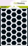 4430 Mix stencil design hexagon