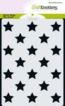 4436 Mix stencil design star 5 punten