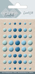Cdeed009 Enamel Dots blue