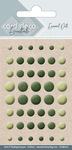 Cdeed016 Enamel Dots groen