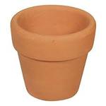 Terracotta pot buiten 4cm hoogte 3,5cm