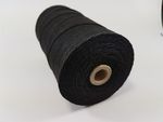 Macrame touw - Katoen zwart 2mm 100gr