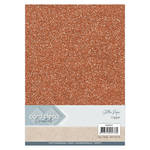 Cdegp011 Glitter Paper Copper A4 6vel